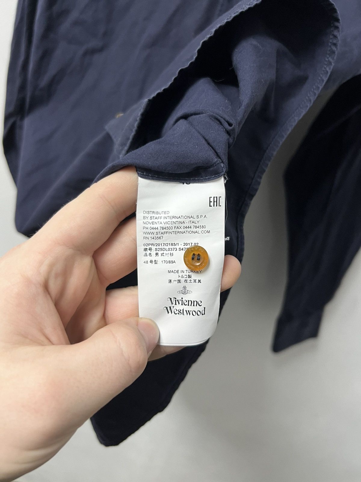 Vivienne Westwood Vivienne Westwood Shirt Button Up Long Sleeve Size US M / EU 48-50 / 2 - 9 Thumbnail
