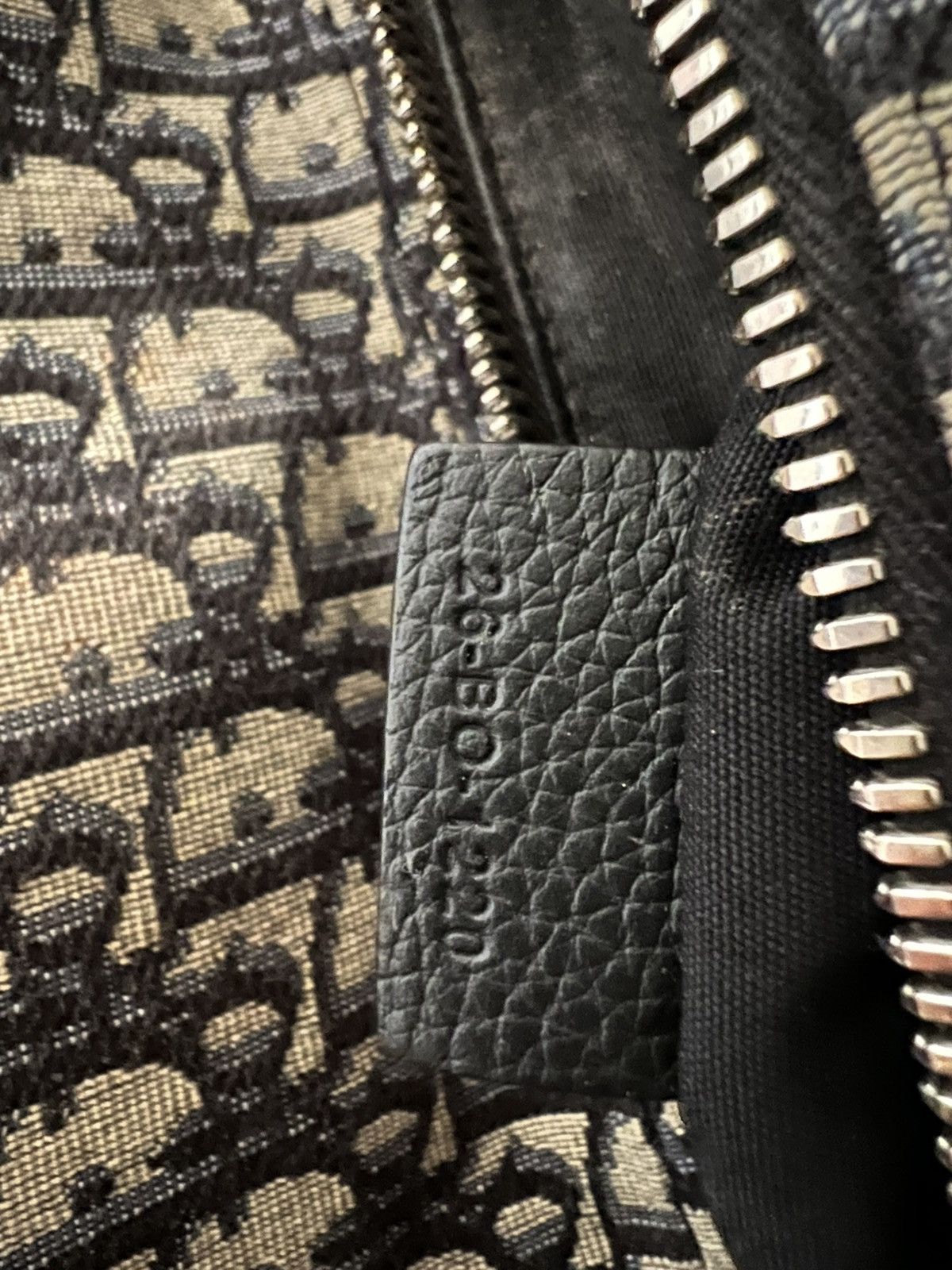 Dior Dior Saddle Bag Beige and Black Dior Oblique Jacquard Size ONE SIZE - 20 Thumbnail