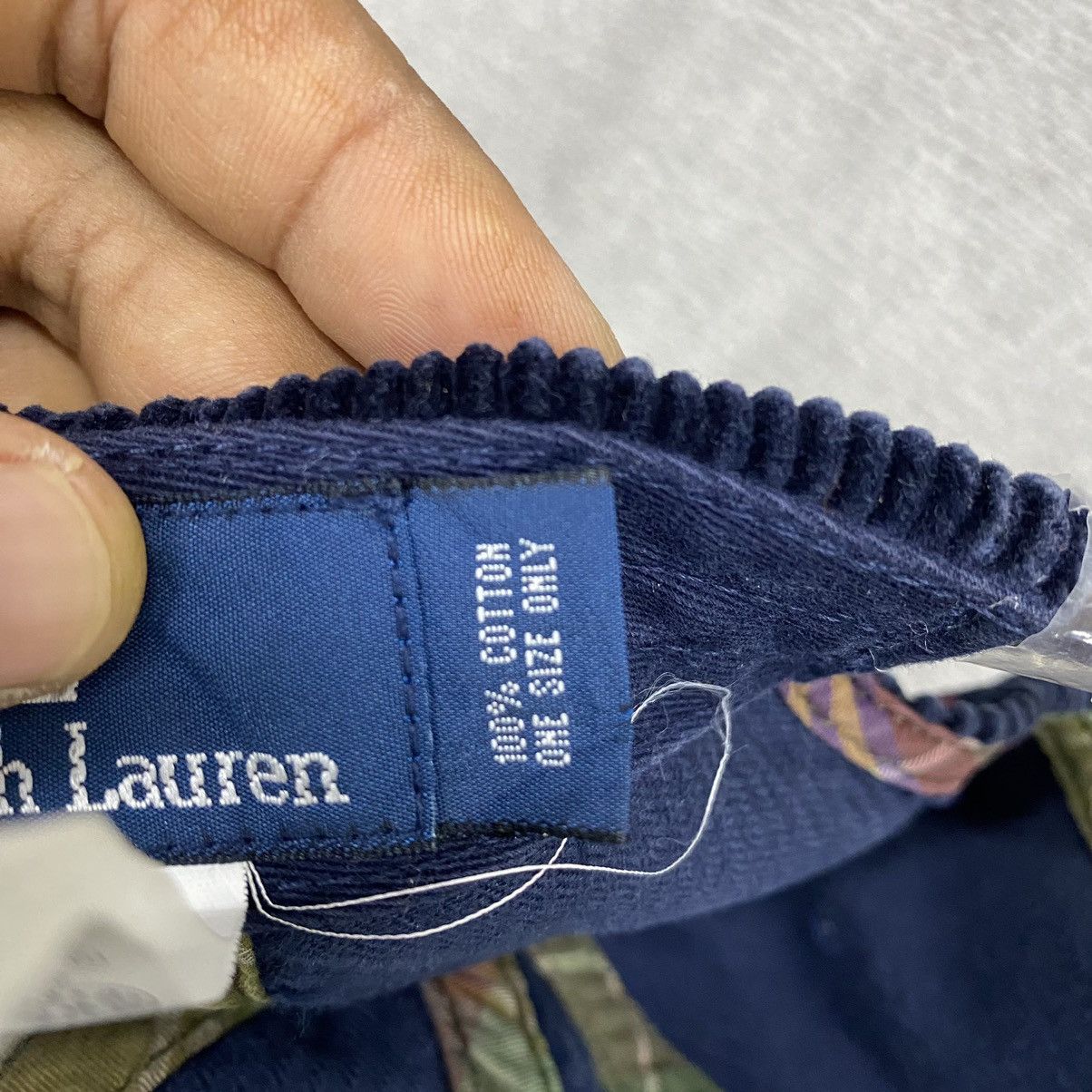 Polo Ralph Lauren POLO RALPH LAUREN SMALL PONY CORDUROY VINTAGE CAP Size ONE SIZE - 9 Thumbnail