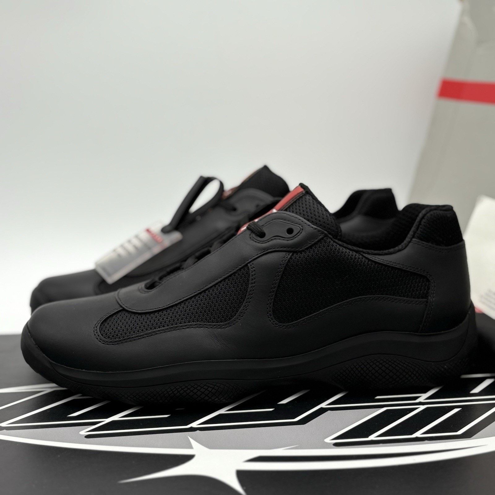 Prada Prada Americas Cup ' Black ' | EXCELLENT CONDITION! Size US 9 / EU 42 - 1 Thumbnail