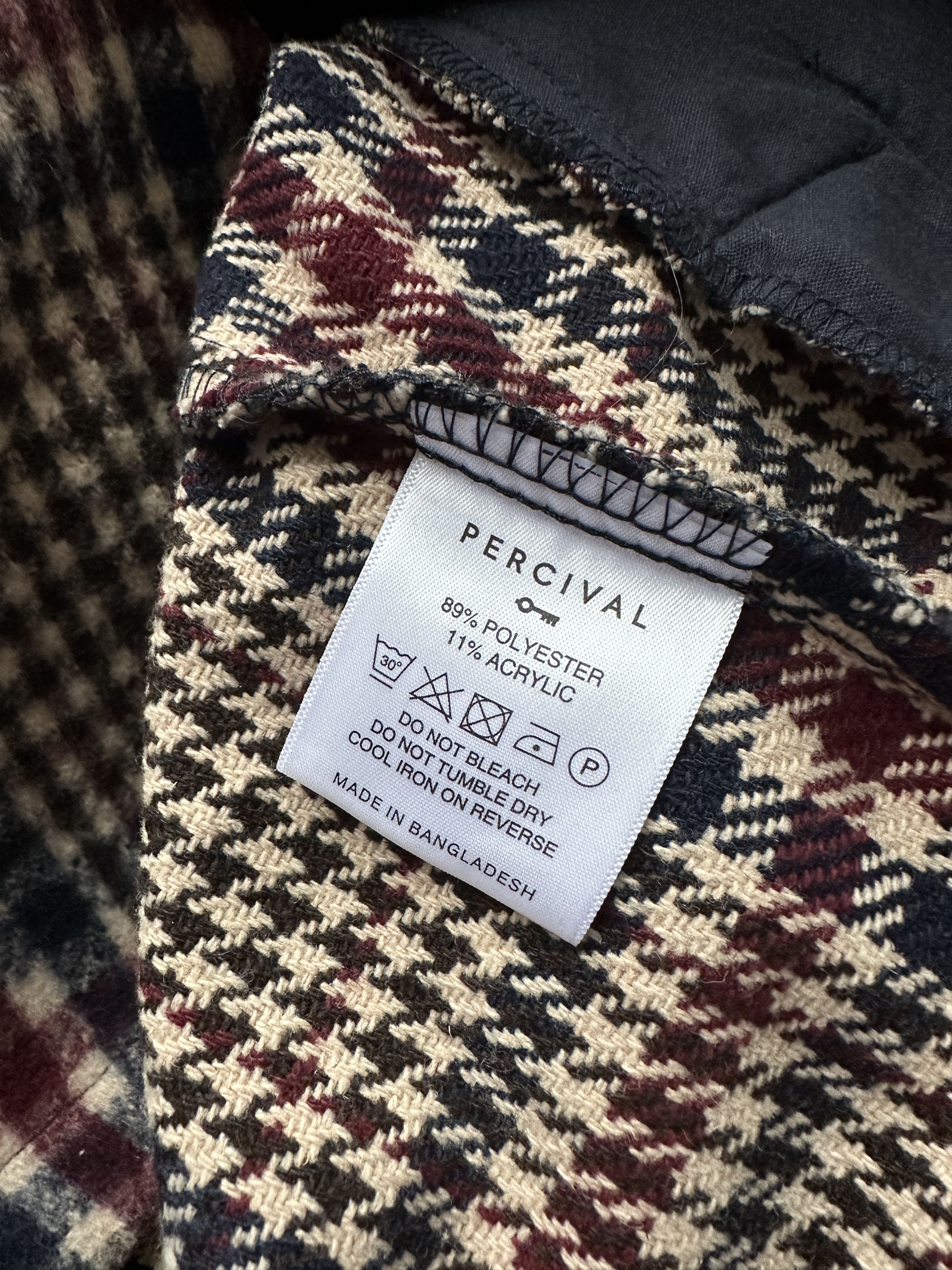 Percival Percival checkred overshirt jacket Size US XL / EU 56 / 4 - 8 Thumbnail