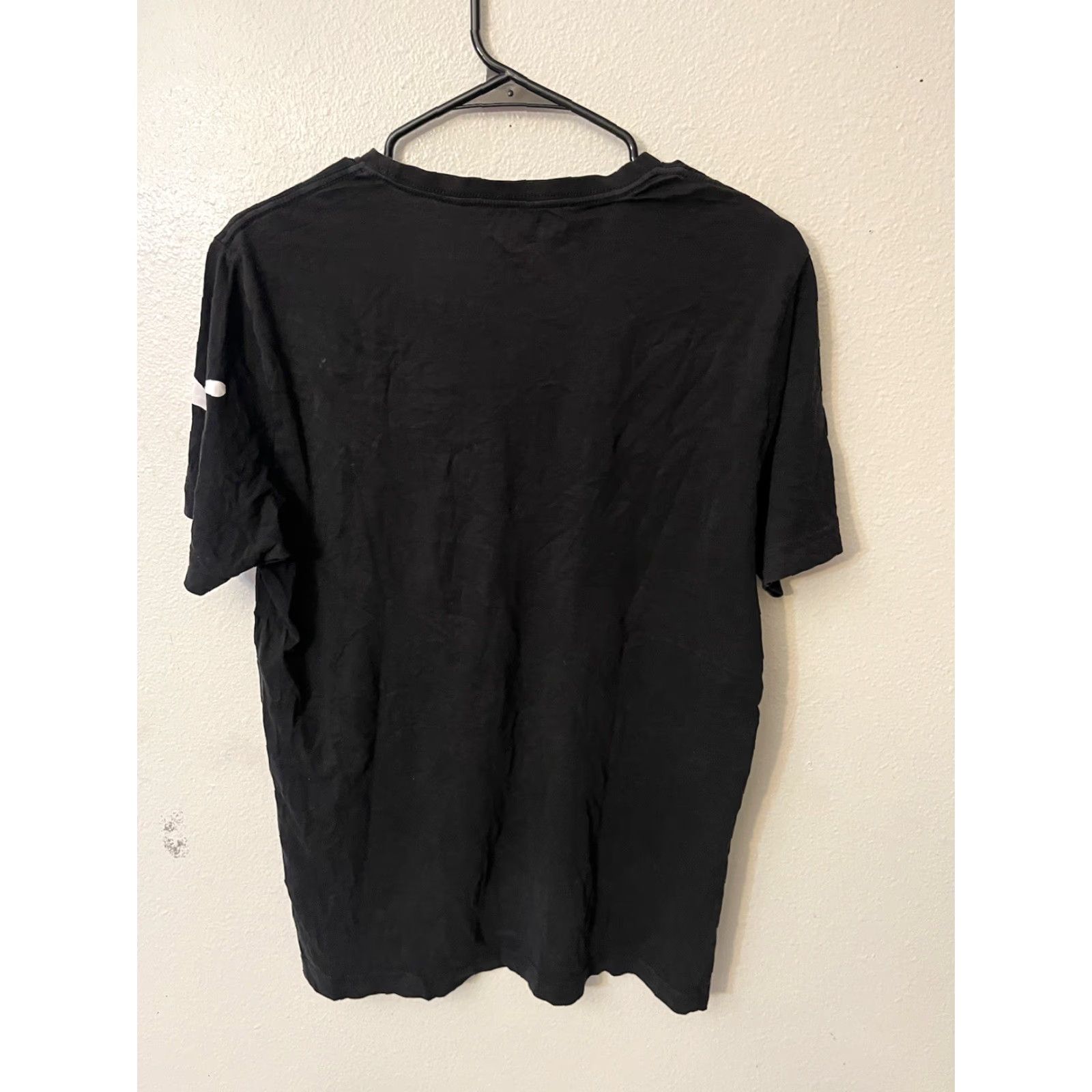 Puma Puma Men T-Shirt M Black Logo Graphic Regular Crew Neck Solid Logo Puma Shirt Mens M Black Size US M / EU 48-50 / 2 - 3 Thumbnail