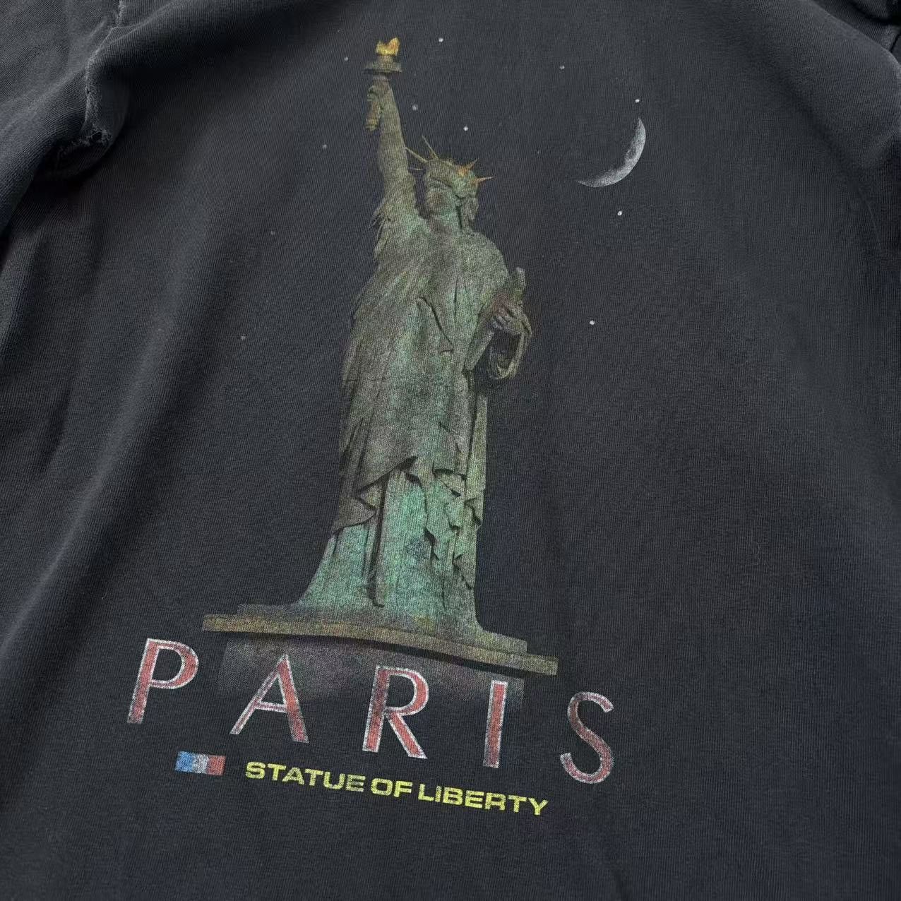 Balenciaga Balenciaga Paris Liberty Long-sleeve Shirt Size US S / EU 44-46 / 1 - 3 Thumbnail