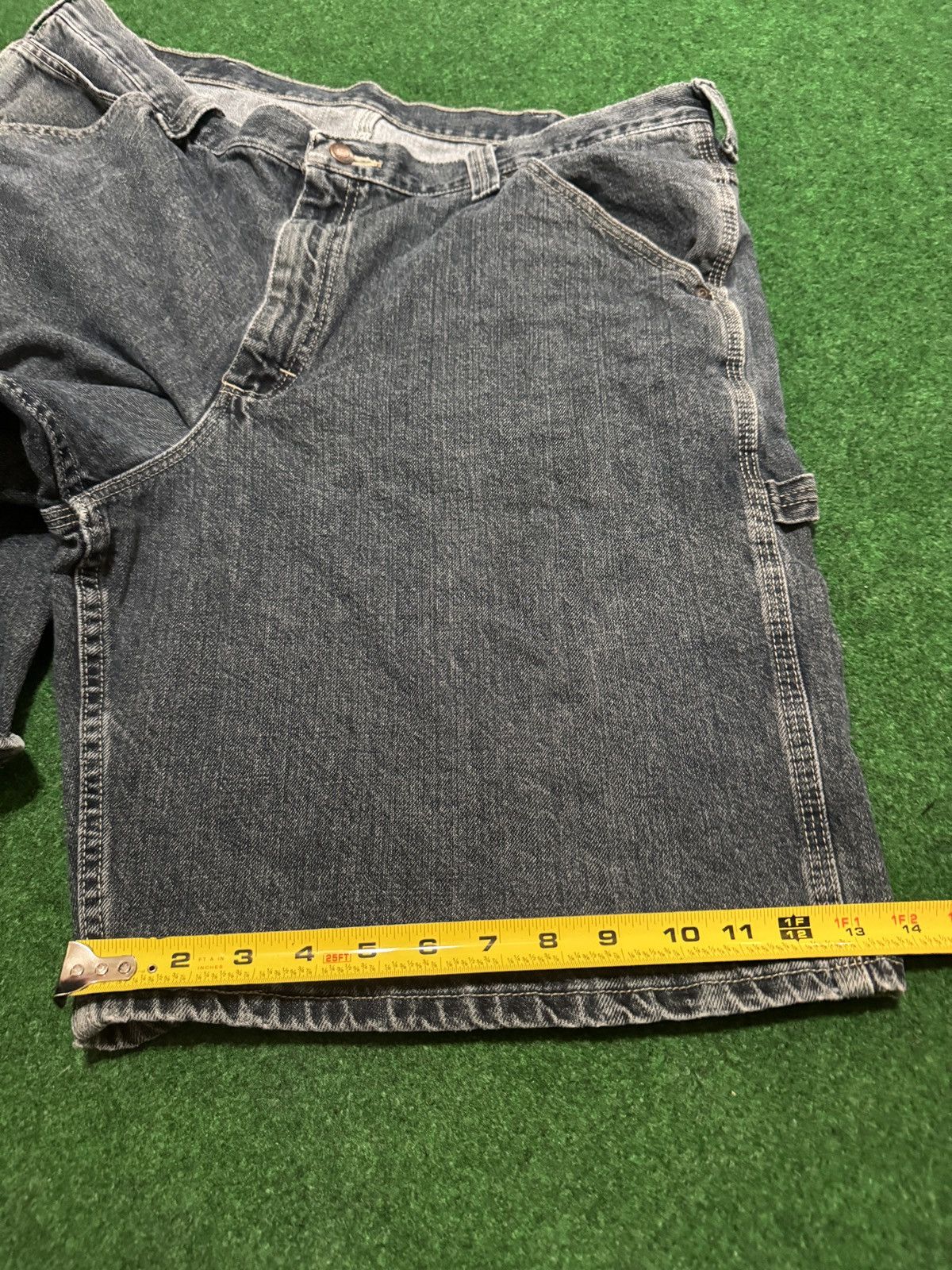 Lee Y2K Carpenter Jorts Baggy Skater Grunge Lee Denim Shorts Size US 42 / EU 58 - 7 Thumbnail