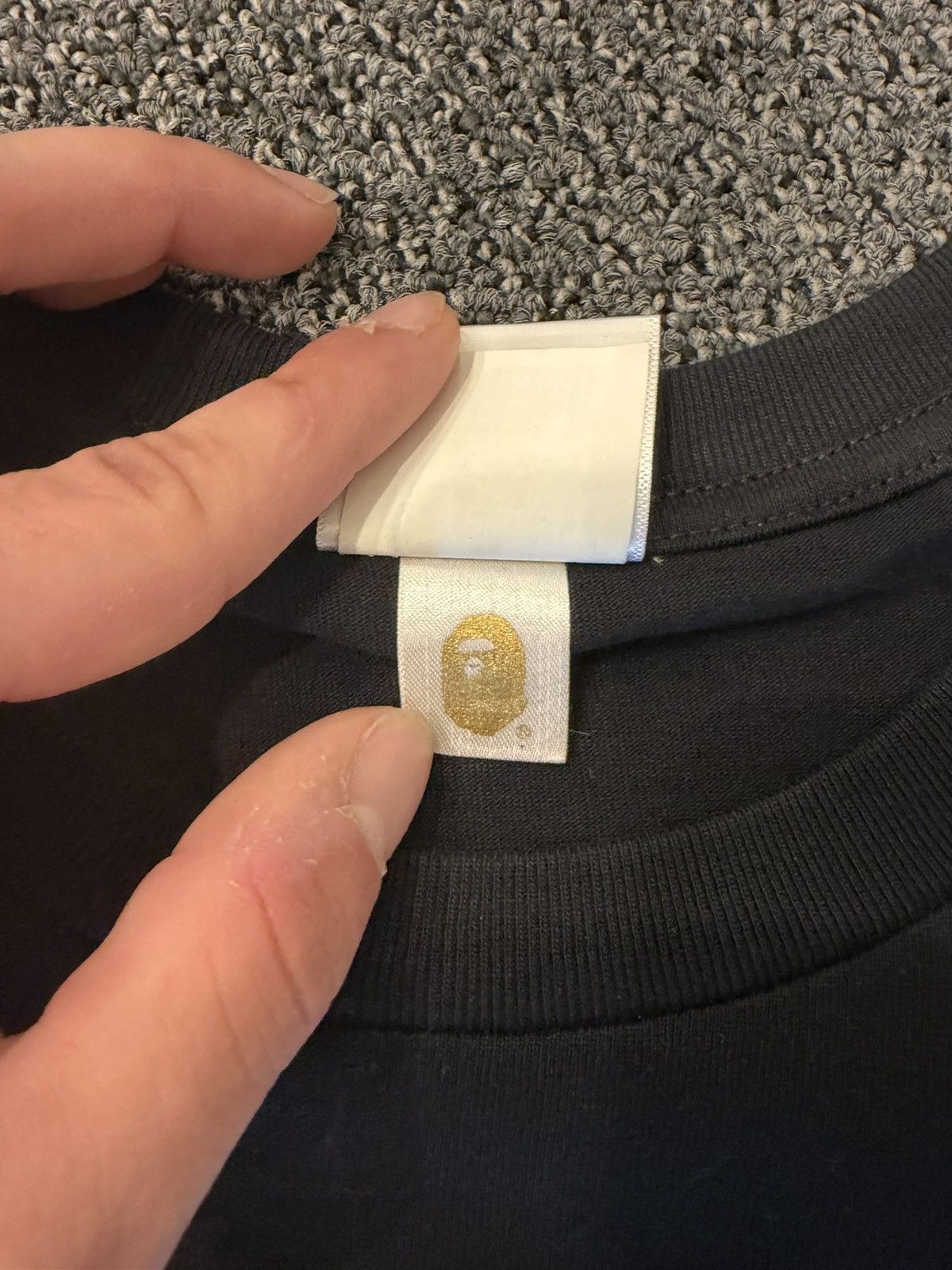 Bape BAPE Baby Milo Flame Tee Size US XXL / EU 58 / 5 - 4 Thumbnail