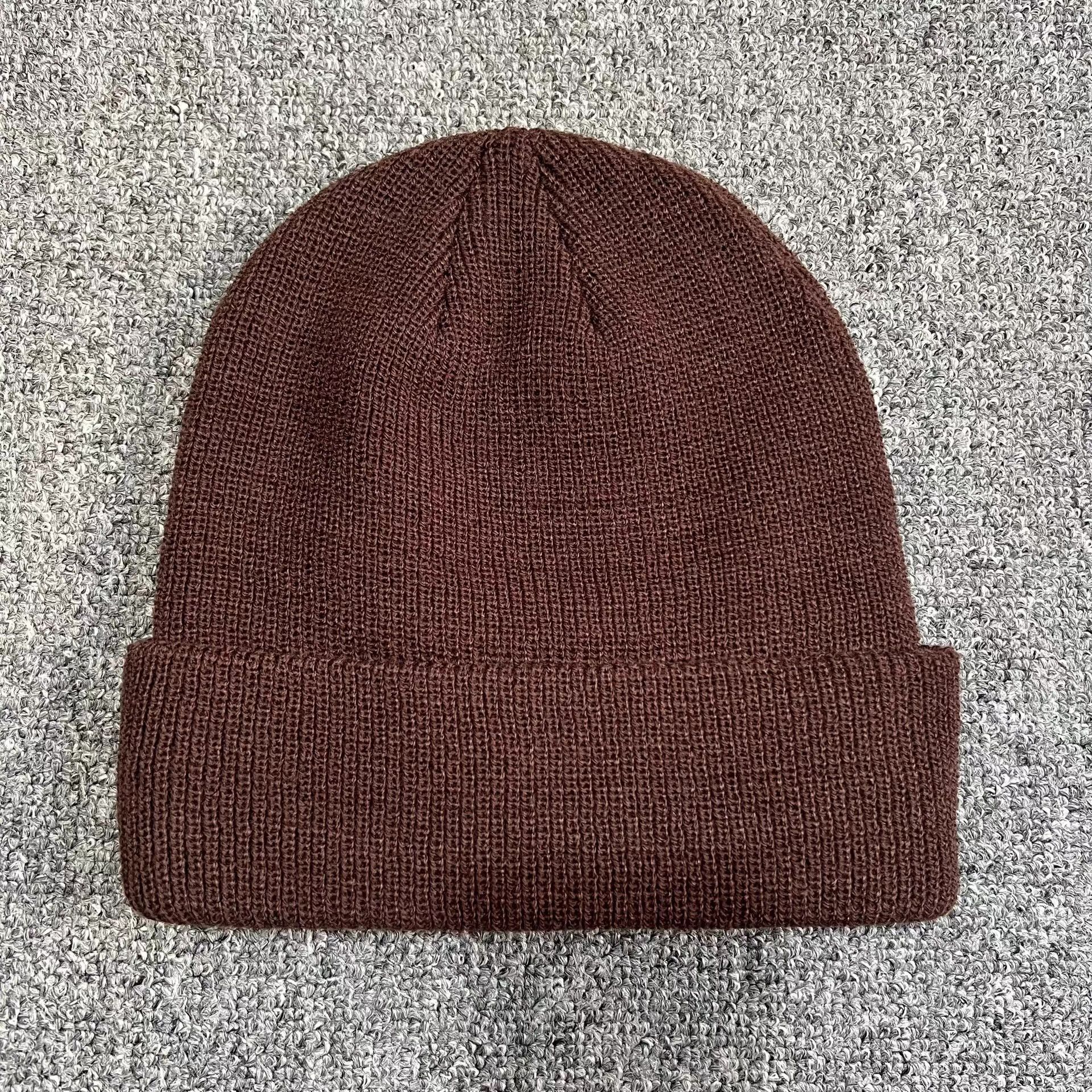 Stussy Stussy Classic Solid Color Embroidered Logo Knit Beanie Q7 Size ONE SIZE - 6 Thumbnail