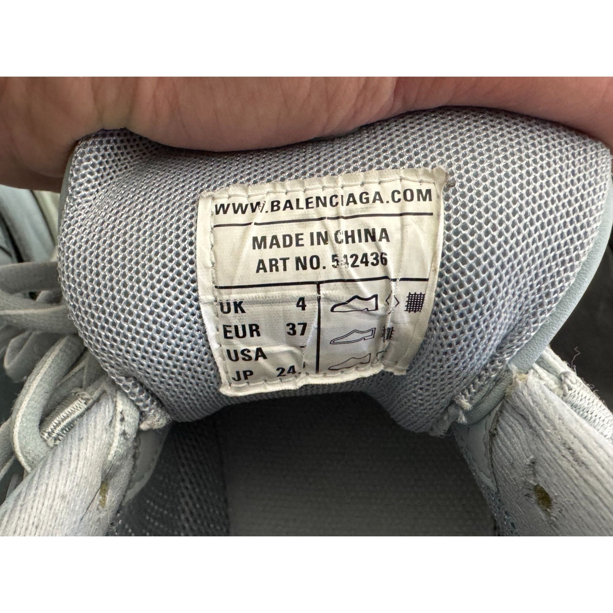 Balenciaga Balenciaga Track Sneakers Light Blue Size 7 Women’s Size US 7 / IT 37 - 9 Thumbnail