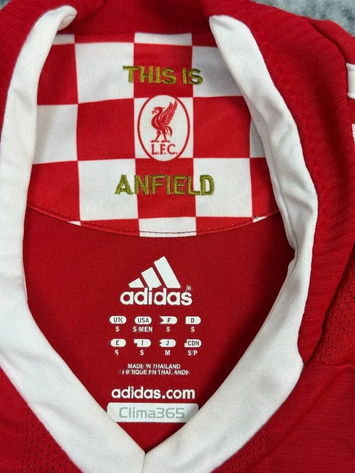 Adidas Adidas Liverpool 2008 2010 Home Football Shirt Soccer Jersey Size US S / EU 44-46 / 1 - 5 Thumbnail