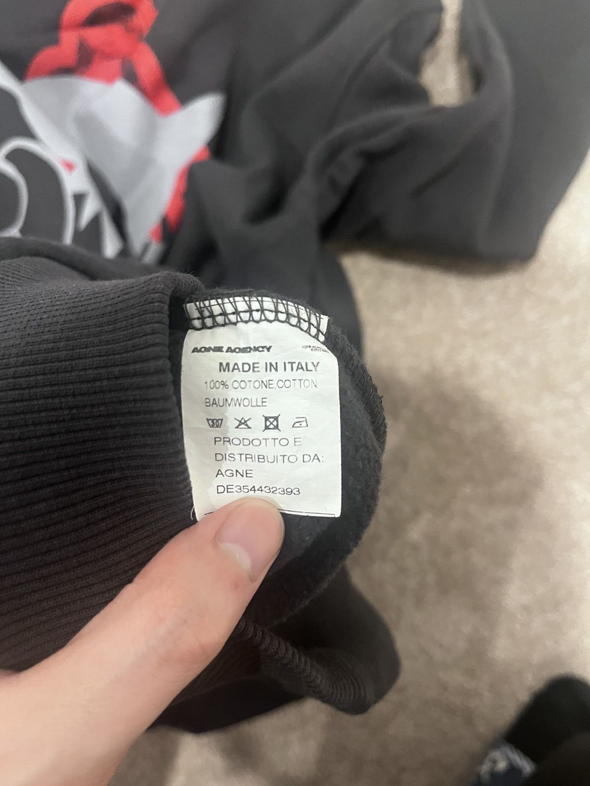 Anime Manga Corps x Jun Inagawa Antracite Hoodie Size US L / EU 52-54 / 3 - 7 Thumbnail