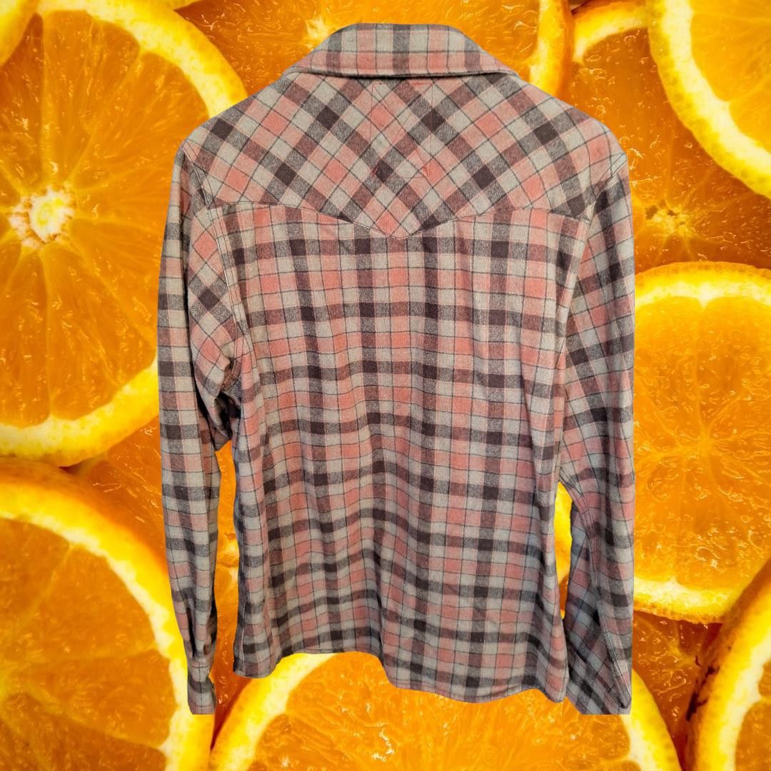 Other Kurtz Long Sleeve Plaid Snap Up Wool Blend Shirt Size Large Size US L / EU 52-54 / 3 - 5 Thumbnail