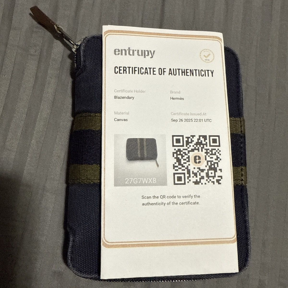 Hermes Hermes waller bifold Size ONE SIZE - 17 Thumbnail