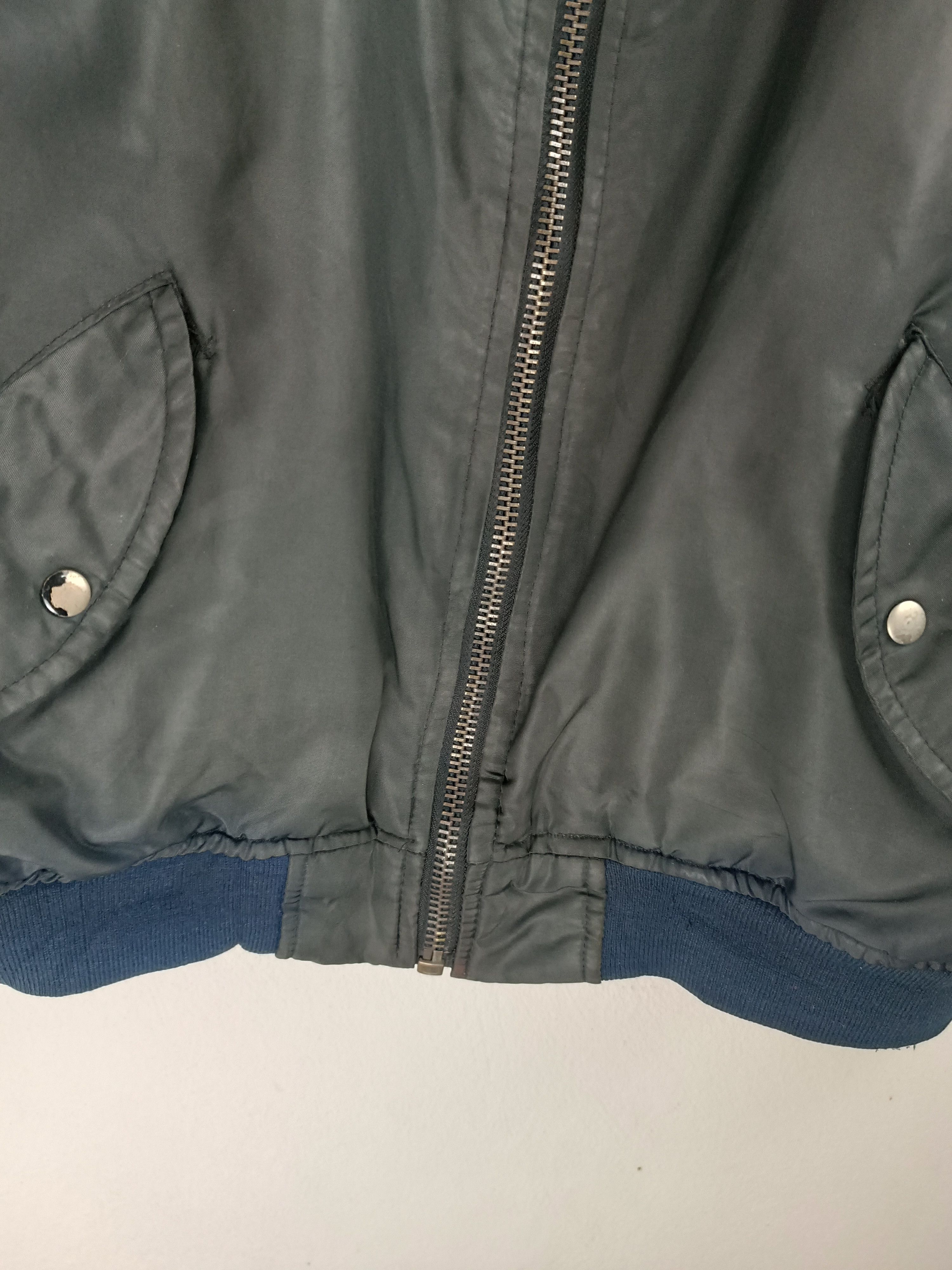 Alpha Industries VINTAGE 90S ALPHA BOMBER FIGHTER FLYERS JACKET Size US L / EU 52-54 / 3 - 14 Thumbnail