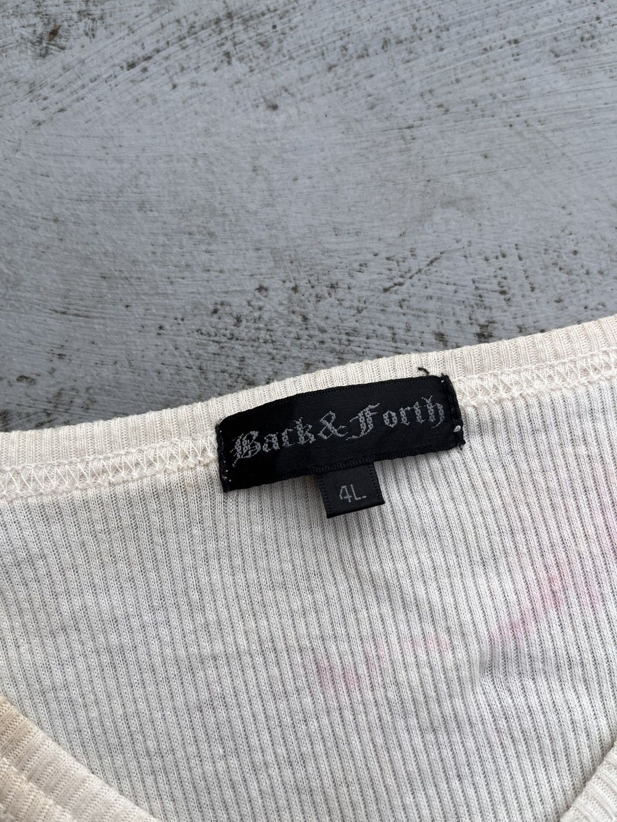Yasuyuki Ishii BACKFORTH POEM GOTHIC SMOKE WINGS LONGSLEVEE PUNK Size US L / EU 52-54 / 3 - 6 Thumbnail