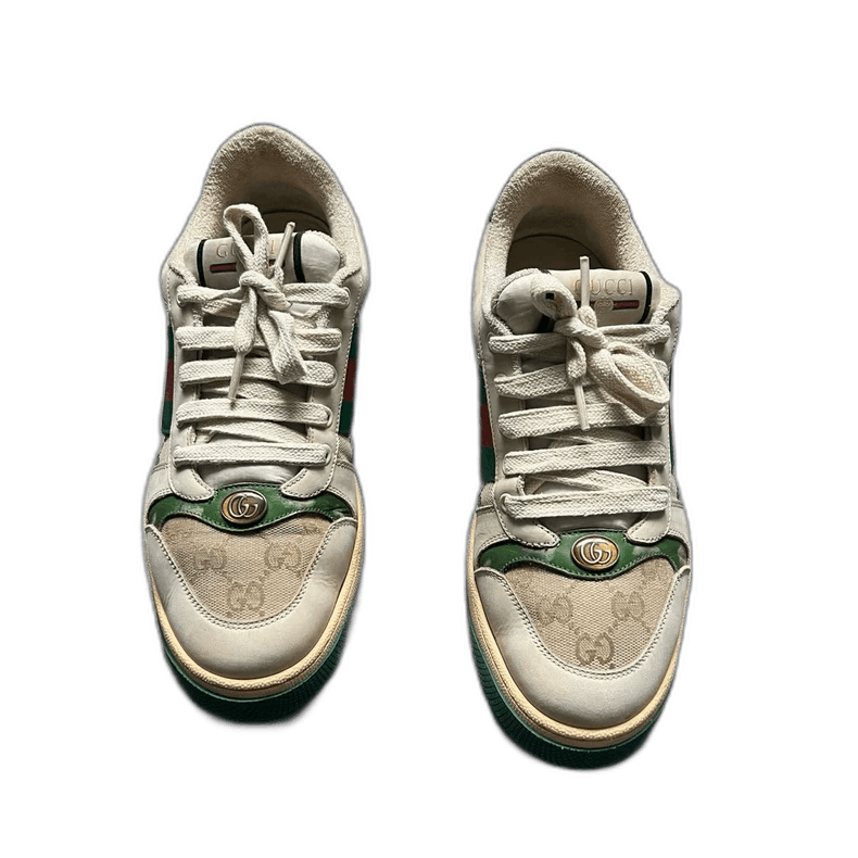 Gucci Gucci Printed Sneaker with Vintage Effect-2506 Size US 7 / EU 40 - 1 Thumbnail