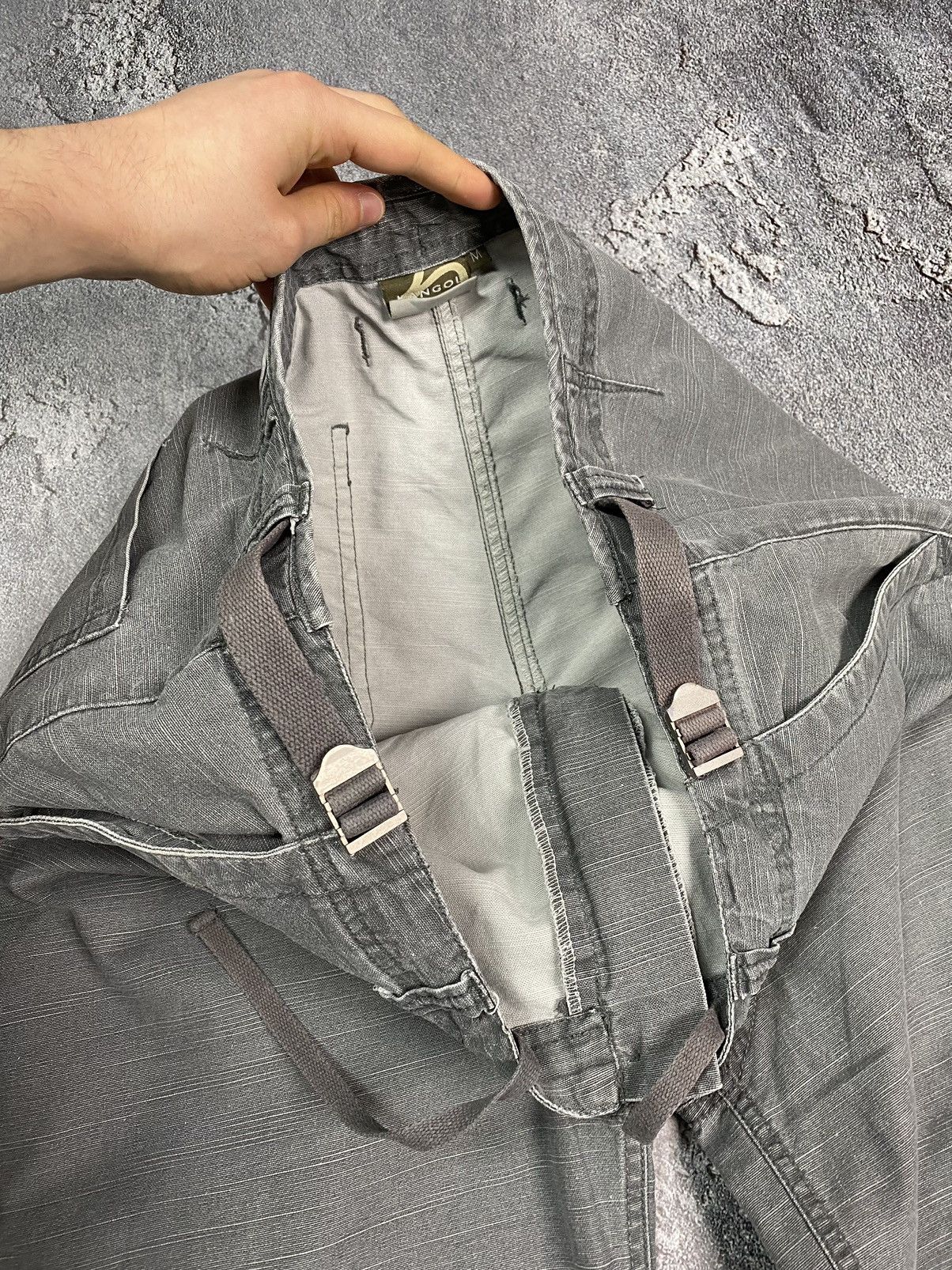 Kangol × Vintage Kangol cargo pants vintage y2k style grey men Size US 32 / EU 48 - 11 Thumbnail