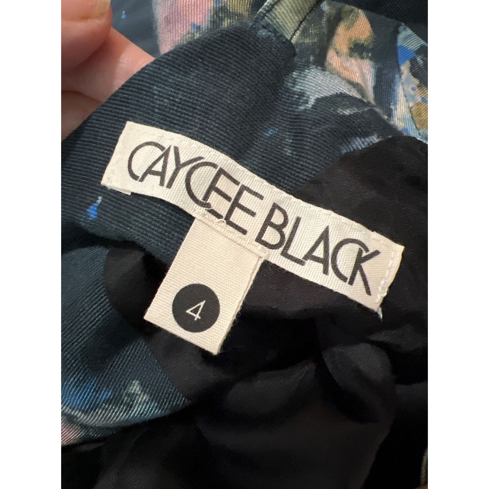 Handmade Handmade CAYCEE BLACK designer backless dress size 4 Size S / US 4 / IT 40 - 8 Thumbnail