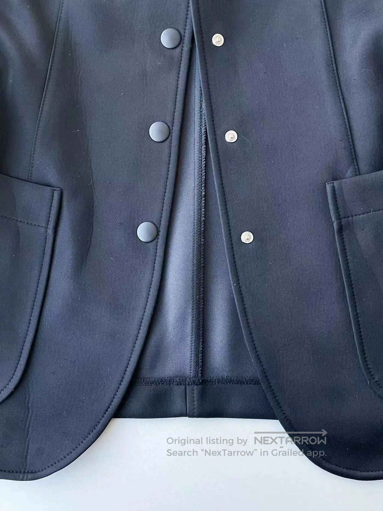 Issey Miyake Issey Miyake Structured Shoulder Jacket. Size S / US 4 / IT 40 - 6 Thumbnail