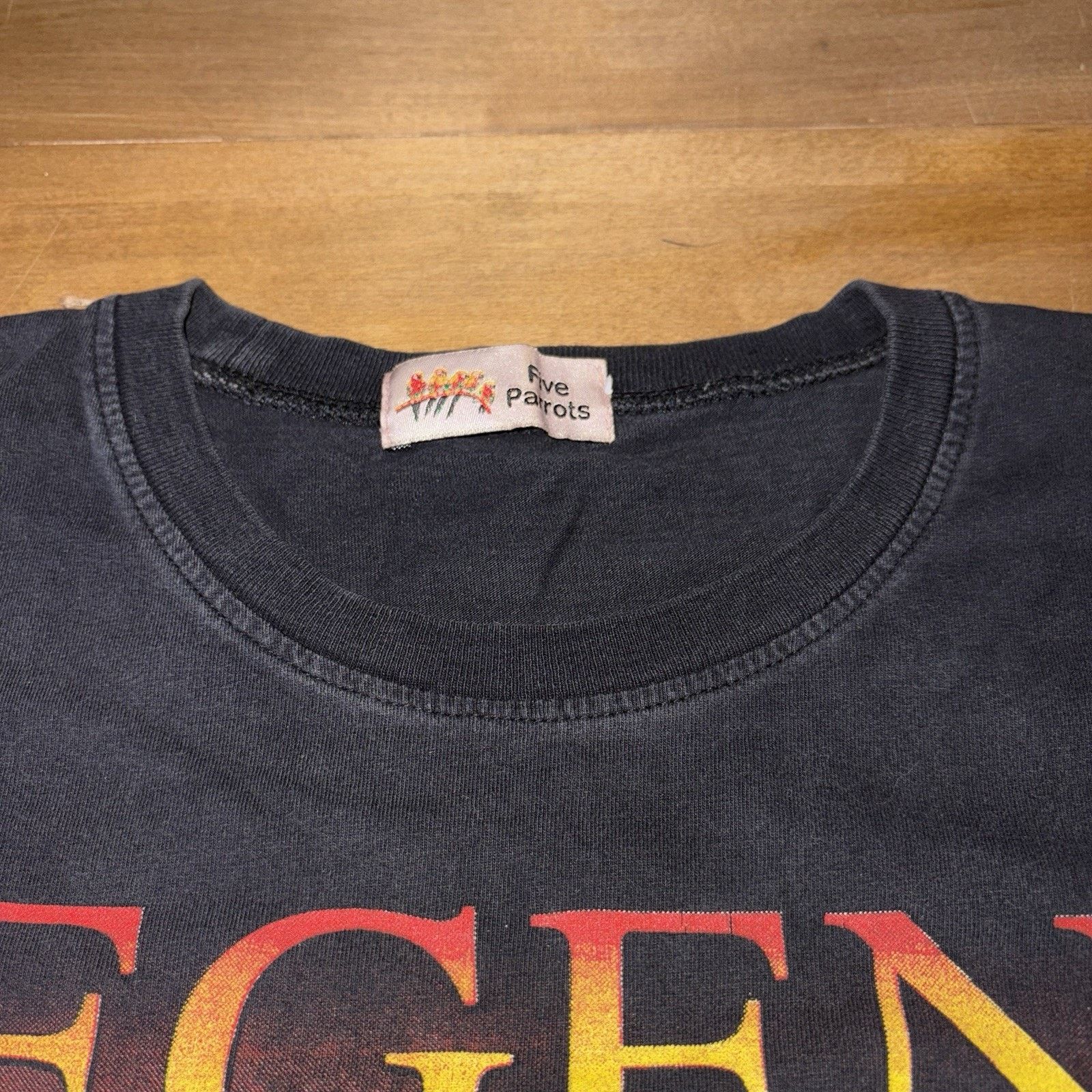 Bob Marley Bob Marley "Legend" Black Graphic T-Shirt - Portrait lion Size US L / EU 52-54 / 3 - 3 Thumbnail