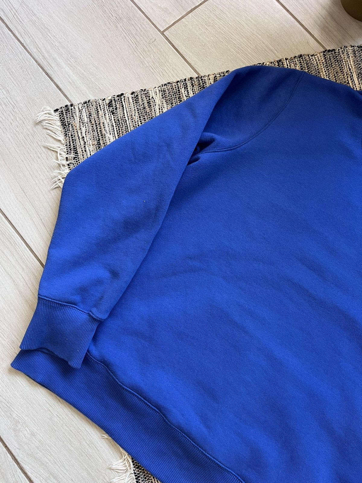 Nike × Vintage Vintage Nike Hoodie Blue big logo fleece sweatshirt Size US L / EU 52-54 / 3 - 12 Thumbnail