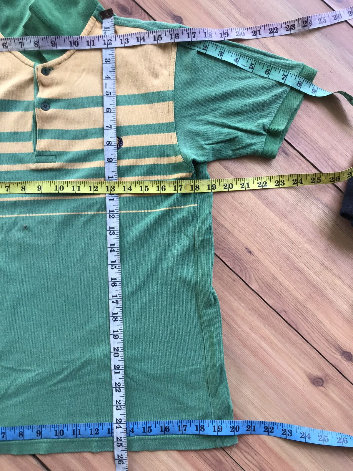 Fred Perry × Vintage Vintage Green FRED PERRY Shirt Size US S / EU 44-46 / 1 - 9 Thumbnail