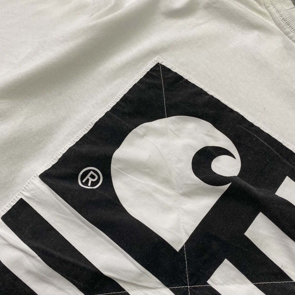 Carhartt Wip × Vintage Vintage Carhartt WIP Big Box Logo Distressed style tee Size US L / EU 52-54 / 3 - 4 Thumbnail