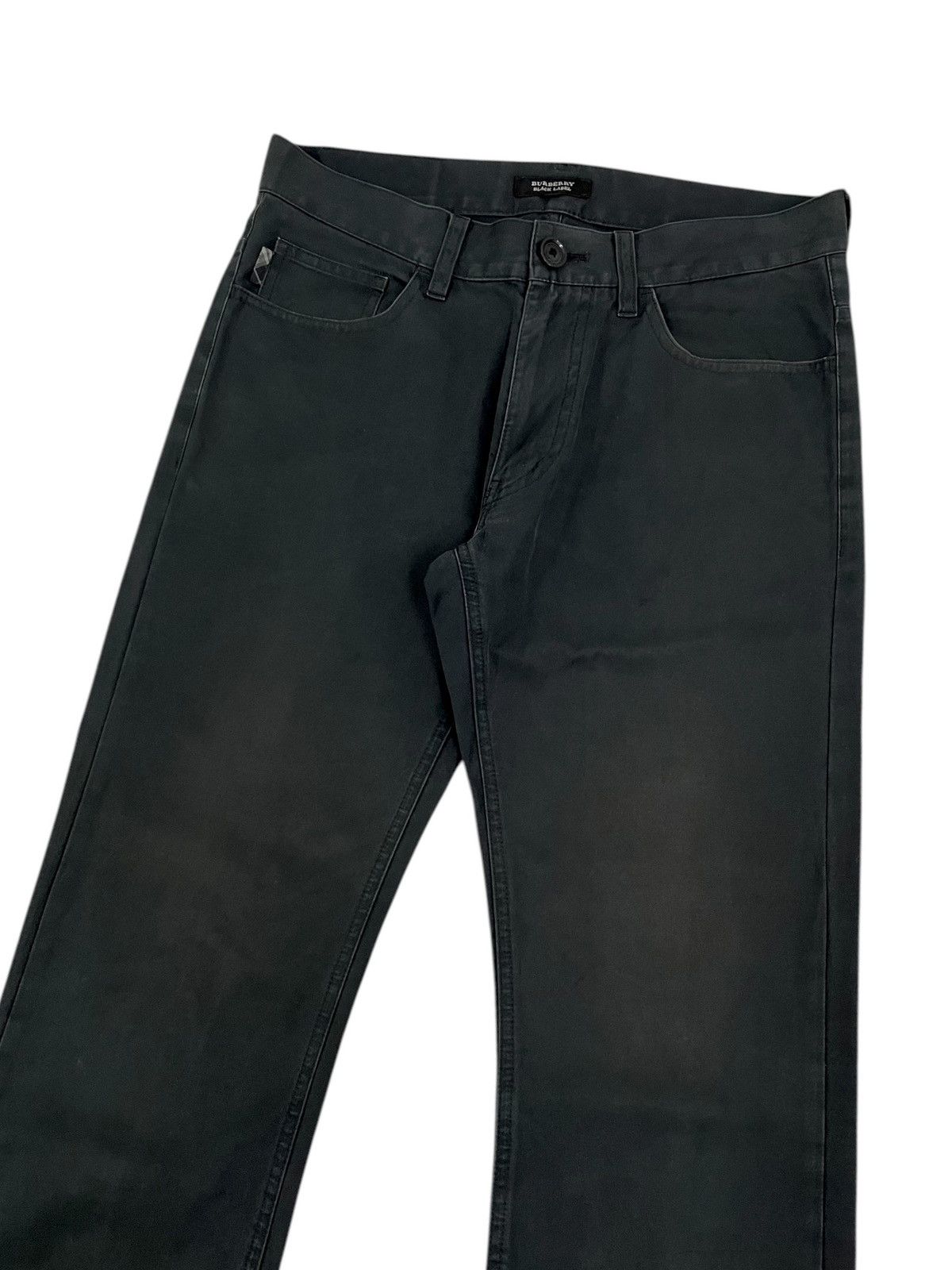 Burberry Vintage Burberry Black Label Faded Black Pants Size US 32 / EU 48 - 4 Thumbnail