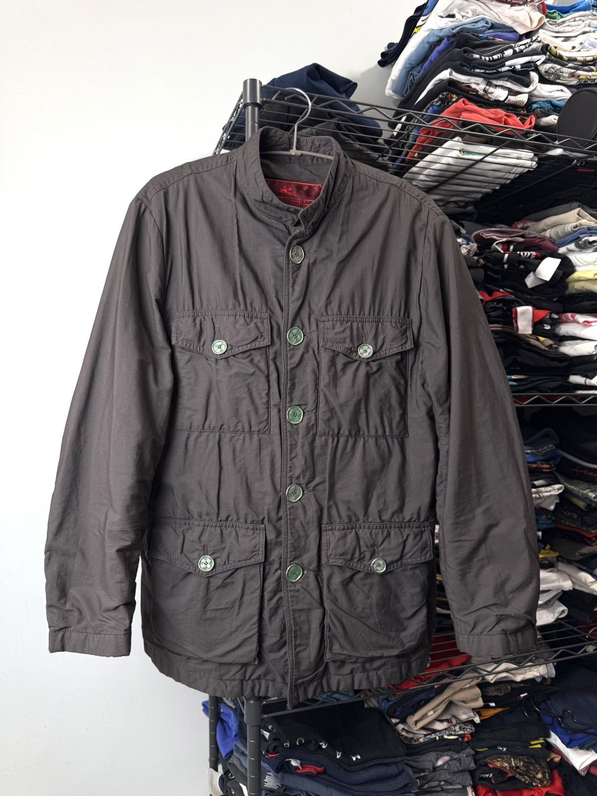 Etro Etro Milano Multi-pocket Jacket Casual Wear Metal Buttons Size US M / EU 48-50 / 2 - 1 Thumbnail