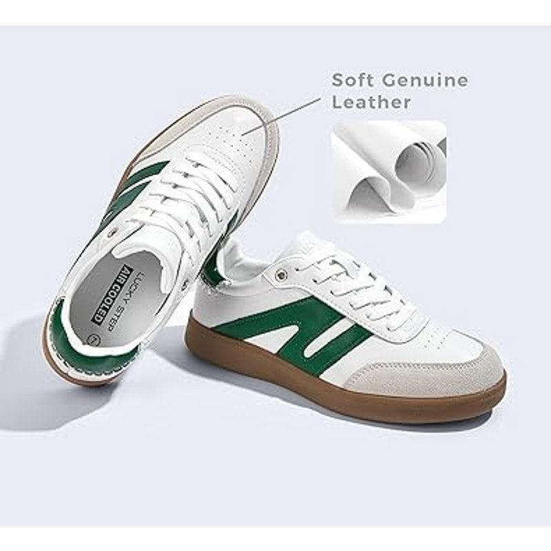 Other Lucky Step Women's Size 8.5 Retro Lace-Up Sneaker Shoes Size US 8.5 / EU 41-42 - 2 Thumbnail