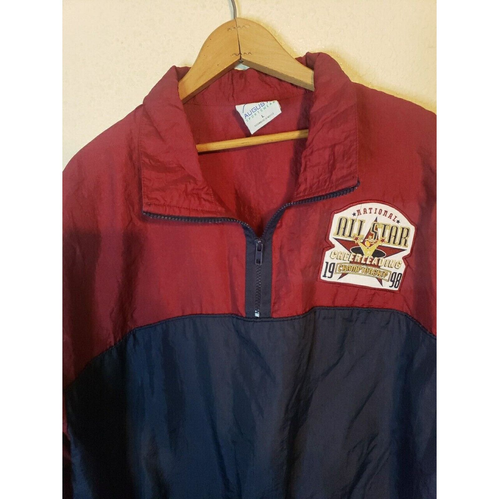 Other 1998 National cheerleading Championship Windbreaker LARGE Size L / US 10 / IT 46 - 4 Thumbnail