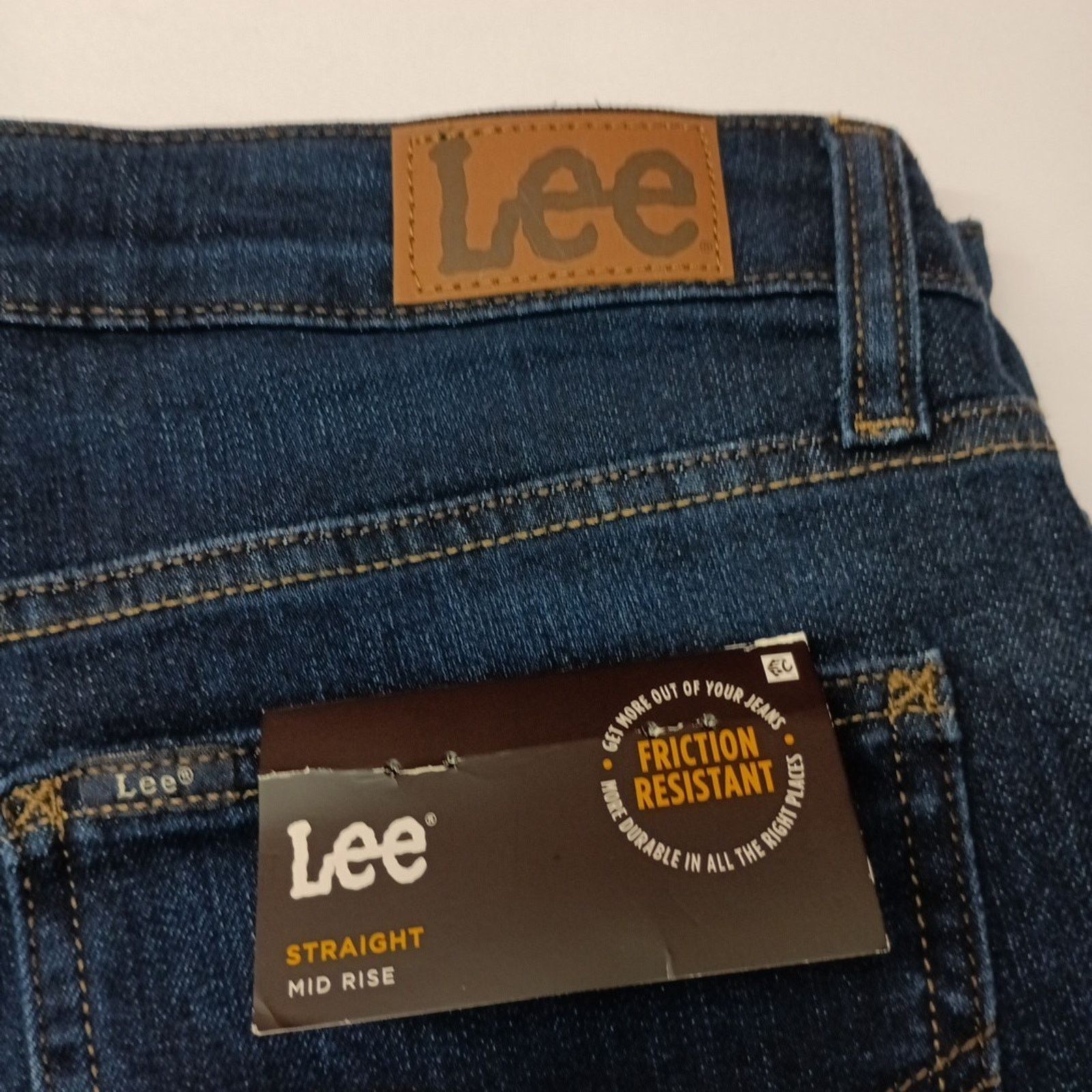 Lee Lee Straight Leg Jeans Women's 8 Medium Size 29x29 Blue Size 30" / US 8 / IT 44 - 2 Thumbnail