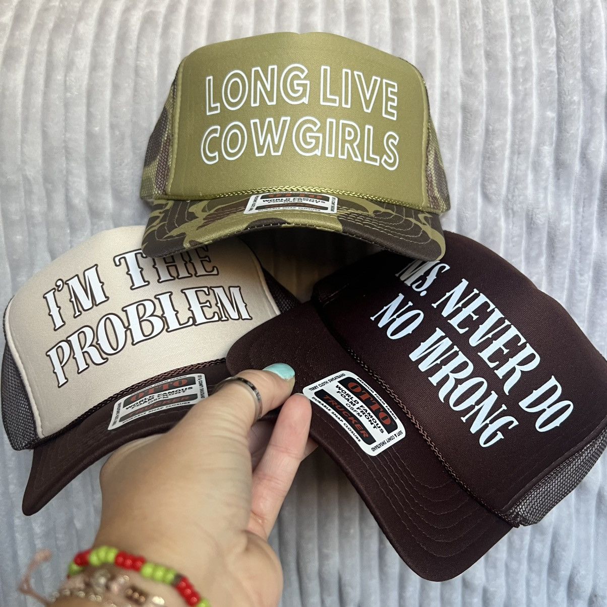 Otto Morgan wallen country western trucker hat Size ONE SIZE - 4 Thumbnail