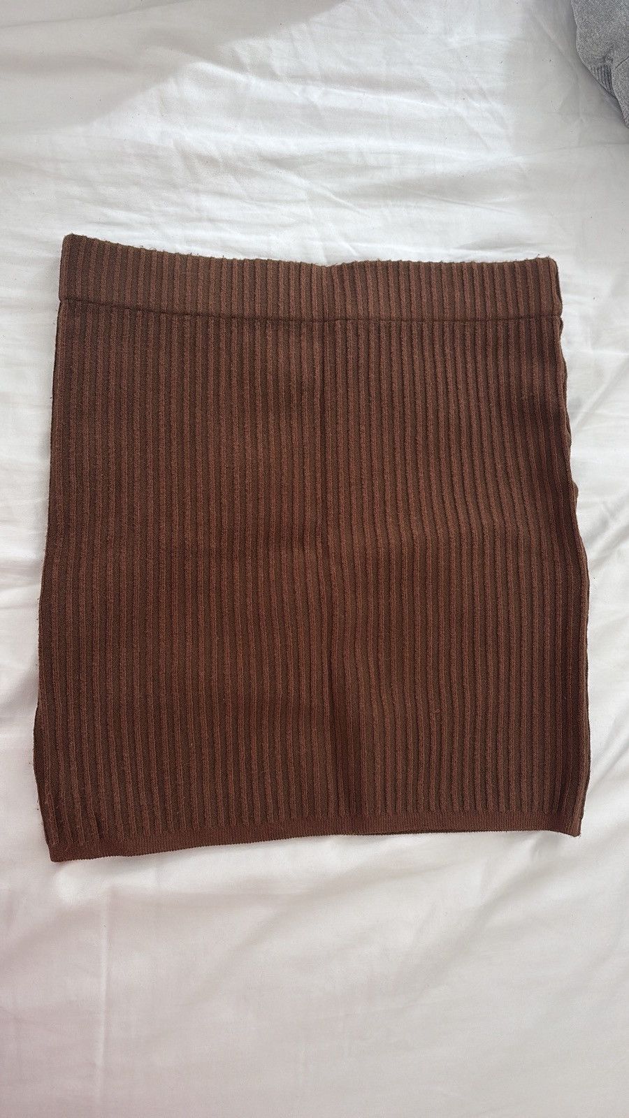 Other WHITE FOX BOUTIQUE BROWN RIBBED SKIRT Size 27" / US 4 / IT 40 - 4 Thumbnail