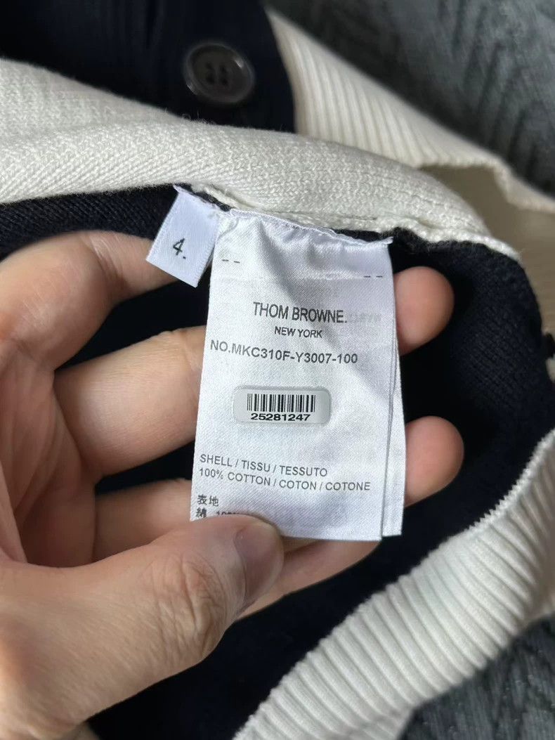Thom Browne Thom Browne size4 Colorful cardigan Size US XL / EU 56 / 4 - 4 Thumbnail