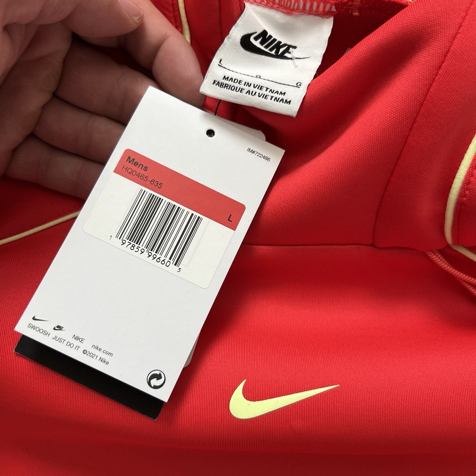 Nike Nike Project F.R.O.G. Pullover Hoodie Crimson Red Large NWT Size US L / EU 52-54 / 3 - 11 Thumbnail