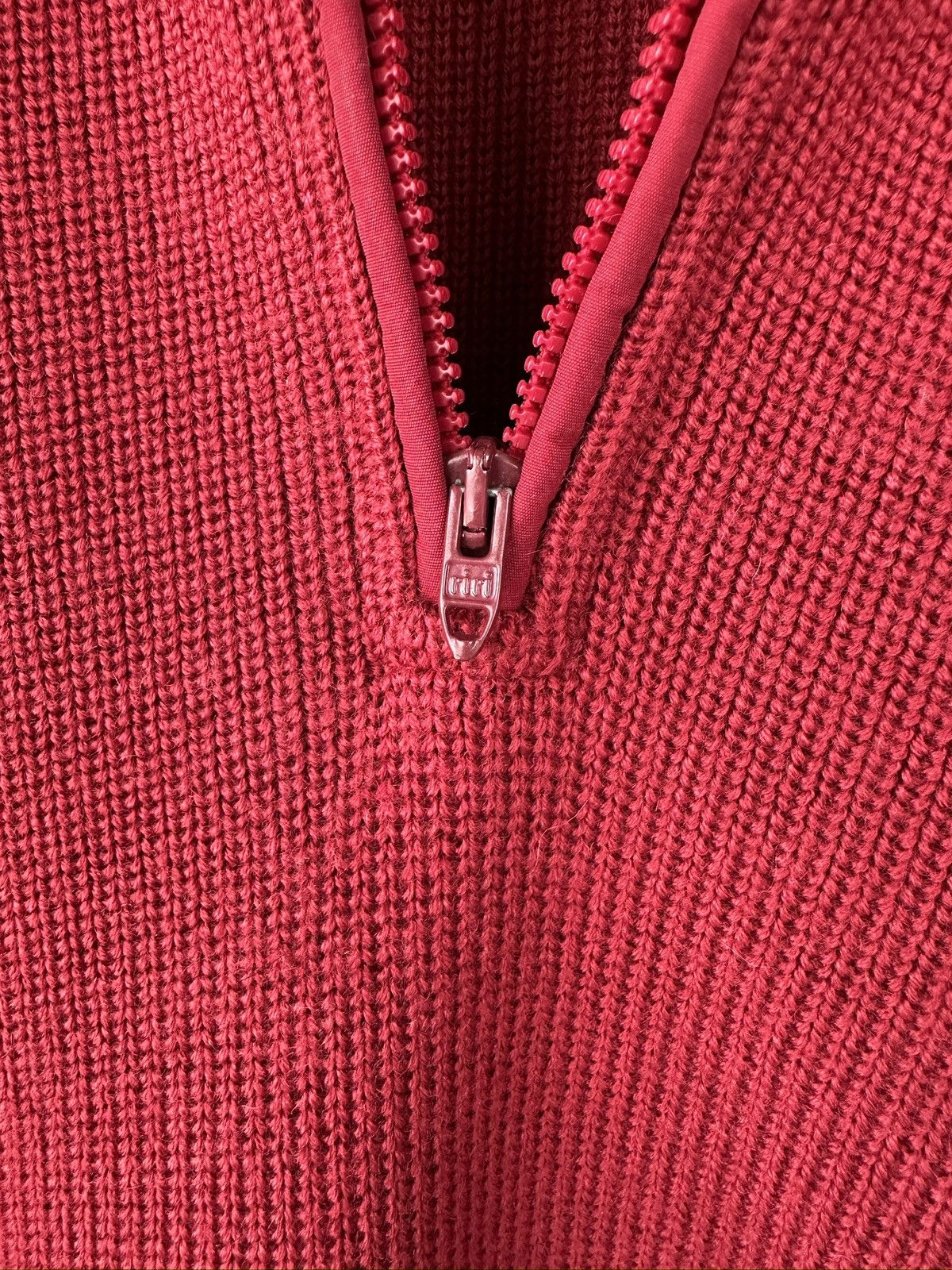 Paul & Shark Vintage PAUL & SHARK ⚓️ 1/4 Zip Wool Sweater Red Men’s Size US XL / EU 56 / 4 - 7 Thumbnail