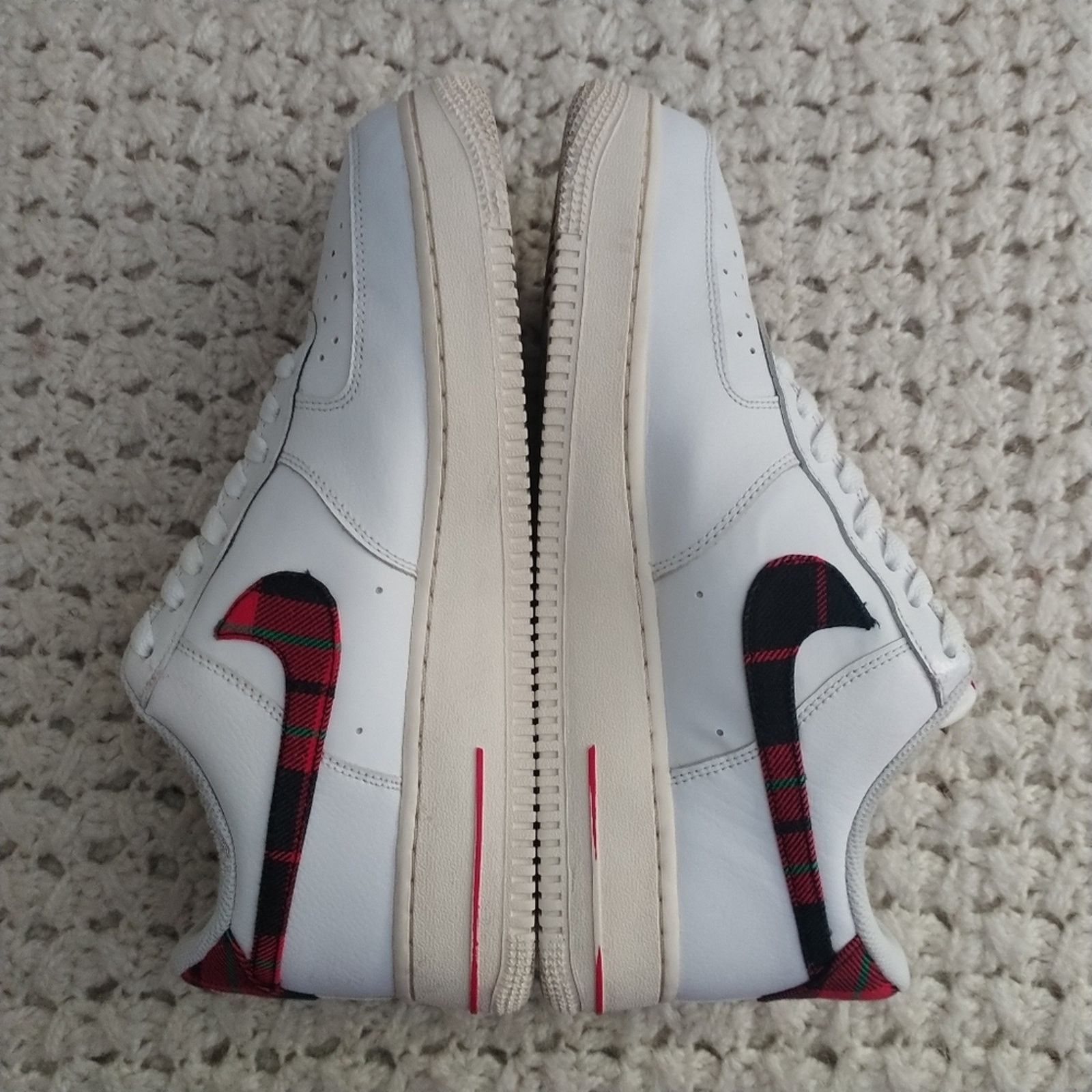 Nike Nike Air Force 1 '07 LV8 'Tartan Plaid' men size 9.5 Size US 9.5 / EU 42-43 - 11 Thumbnail