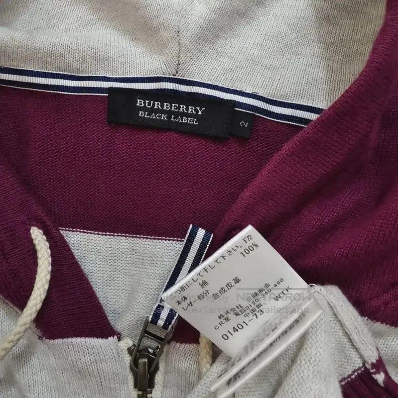 Burberry Burberry Gray Striped Long Sleeve Cardigan. Size US M / EU 48-50 / 2 - 6 Thumbnail
