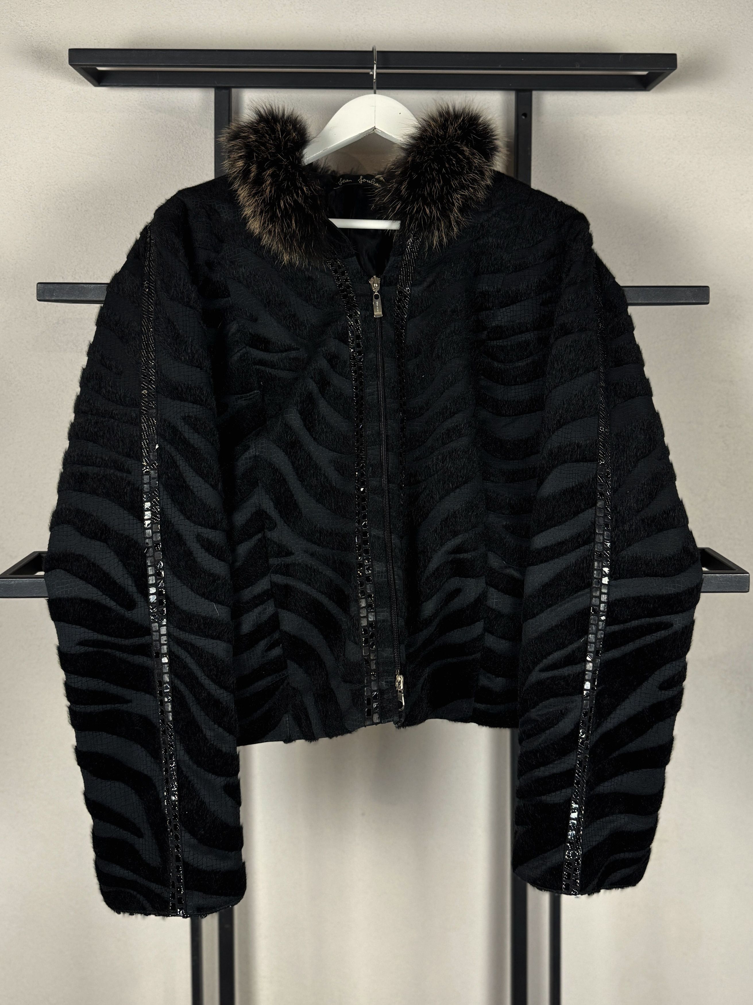 Tornado Mart Japanese Avant Garde Yohji Yamamoto Style Cropped Fur Jacket Size US M / EU 48-50 / 2 - 1 Thumbnail
