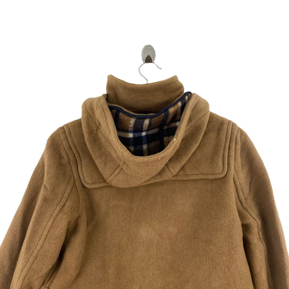SHIPS SHIPS x PONTETORTO Italy Brown Hooded Wool Duffle Coat Size US M / EU 48-50 / 2 - 4 Thumbnail