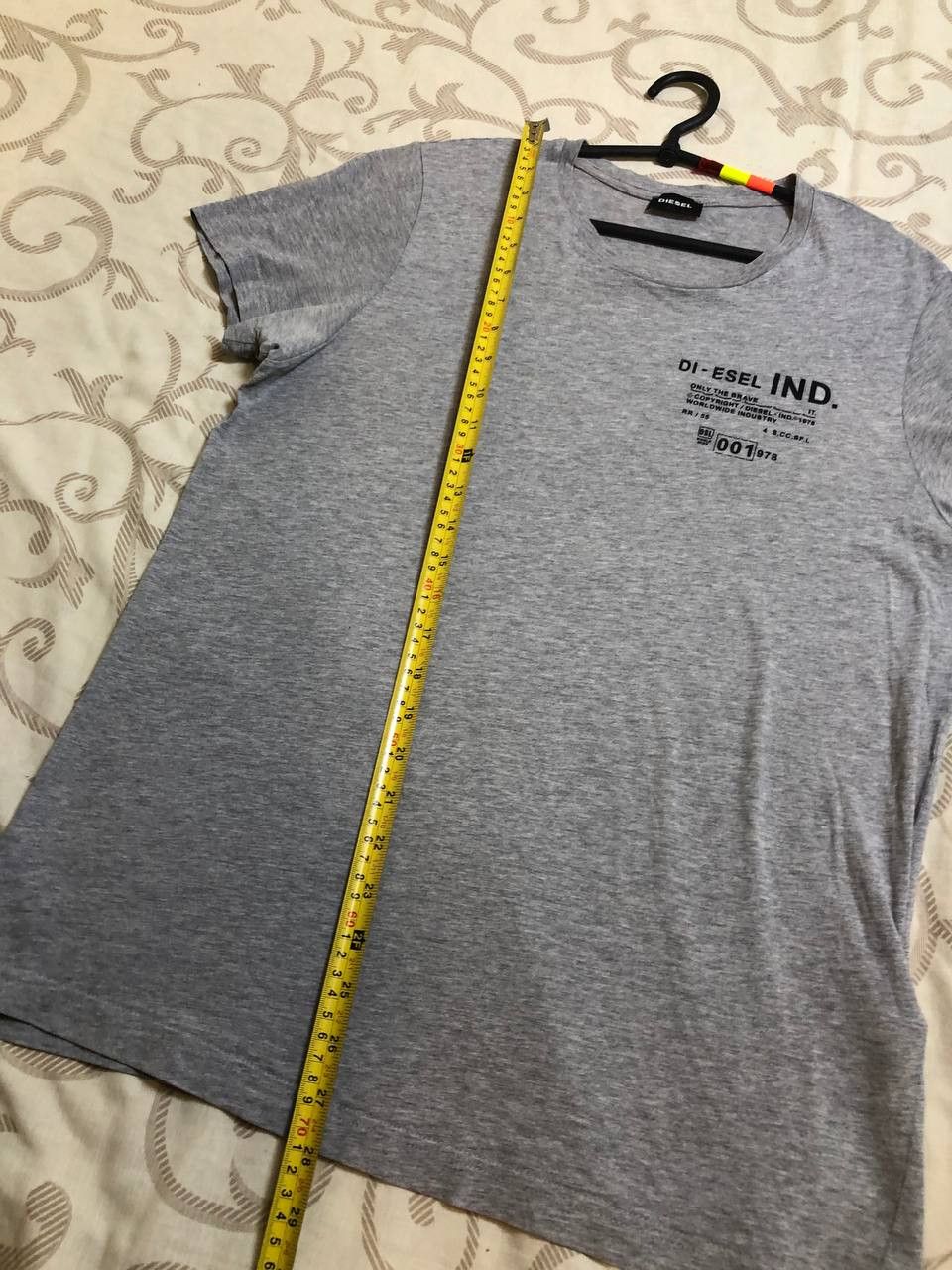 Diesel Diesel men's casual print logo short sleeve crewneck Size US M / EU 48-50 / 2 - 7 Thumbnail