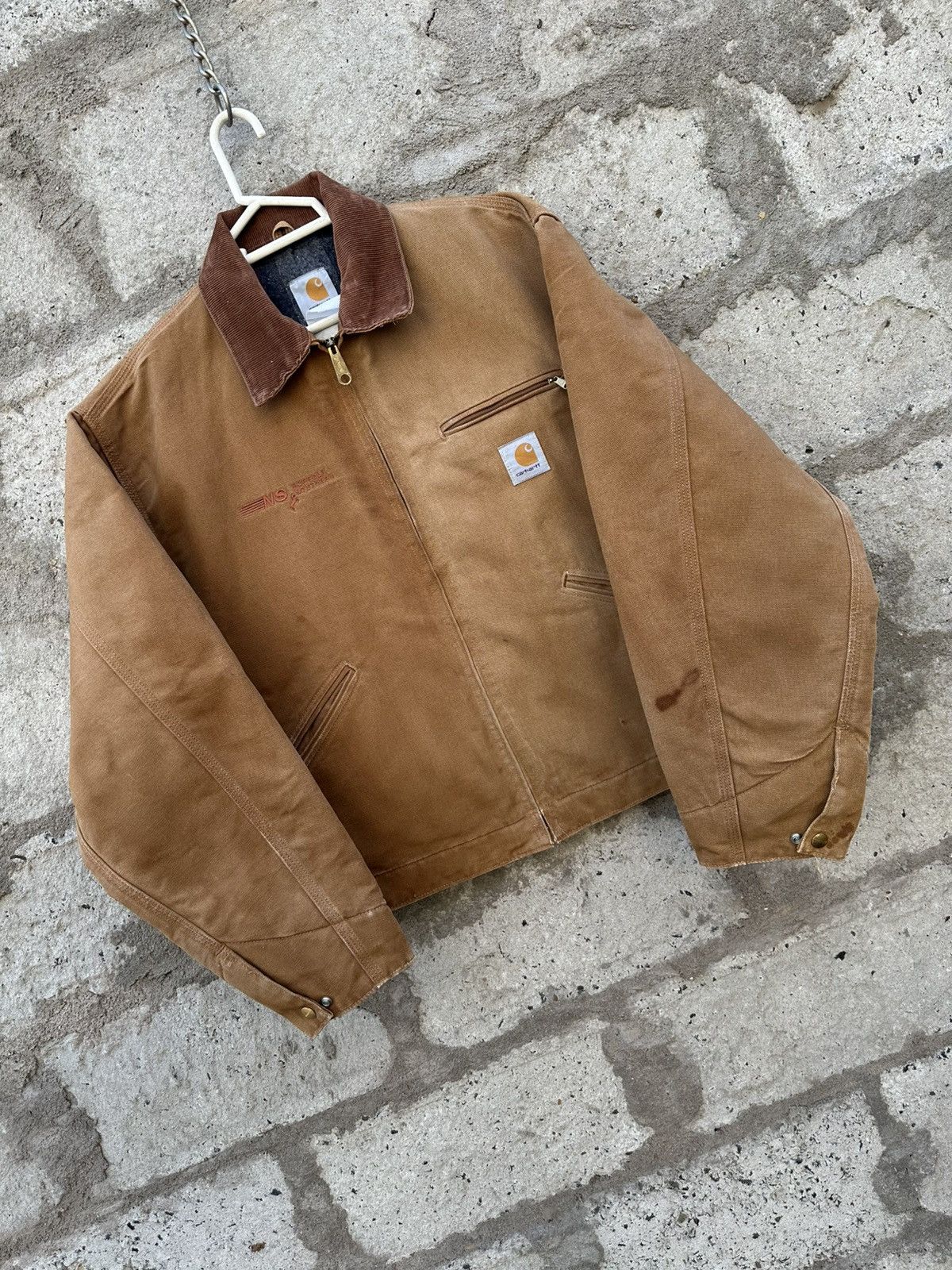 Carhartt vintage Carhartt Detroit jacket 46 Regular Size US L / EU 52-54 / 3 - 2 Thumbnail