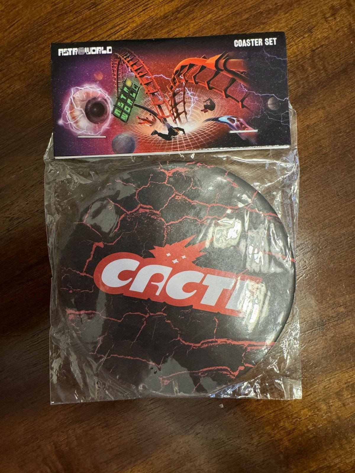 Travis Scott CACTI Astroworld Coasters Size ONE SIZE - 2 Thumbnail
