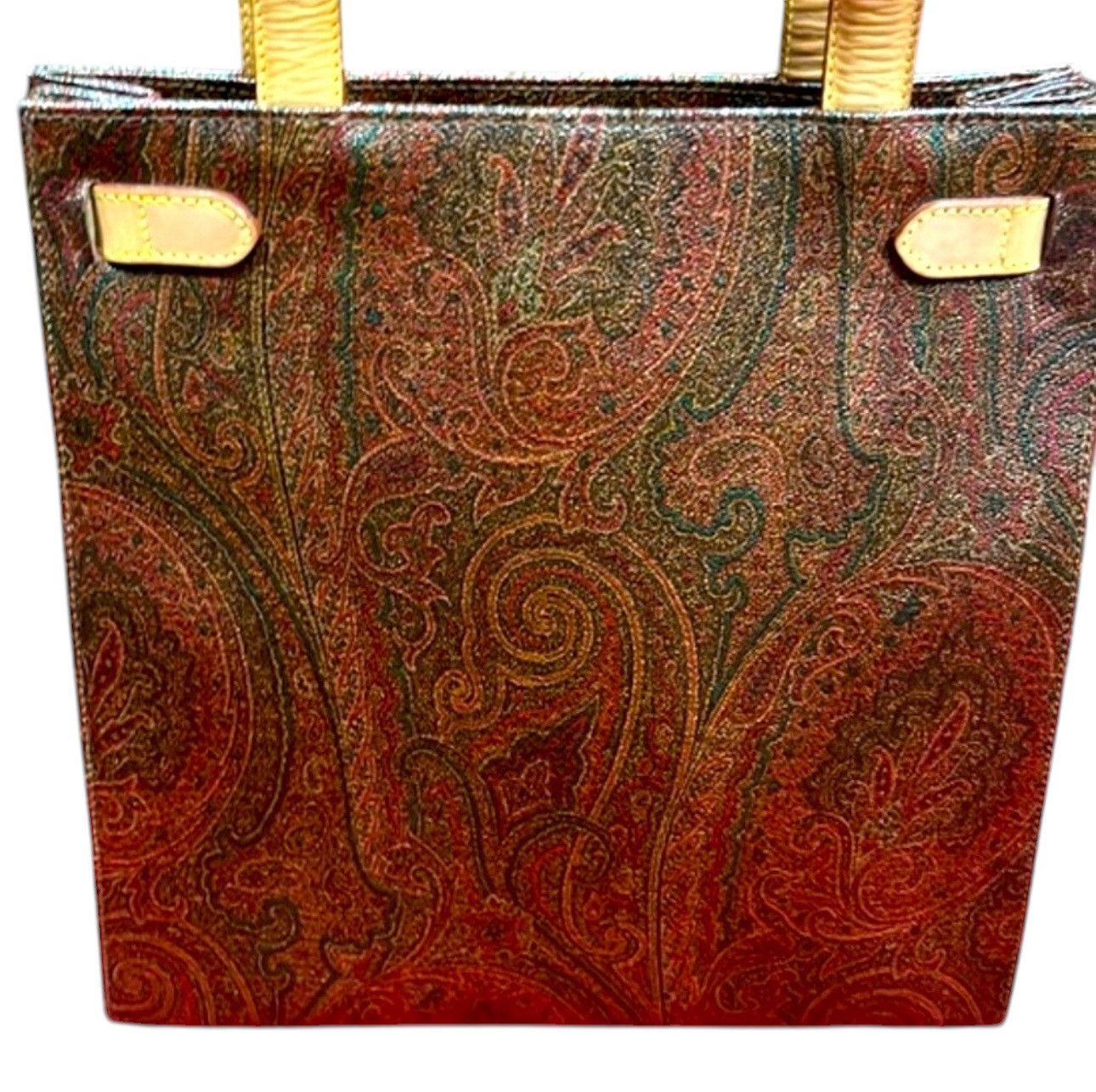 Etro Etro classic wine paisley Kelly should bag Golden E motif Size ONE SIZE - 5 Thumbnail