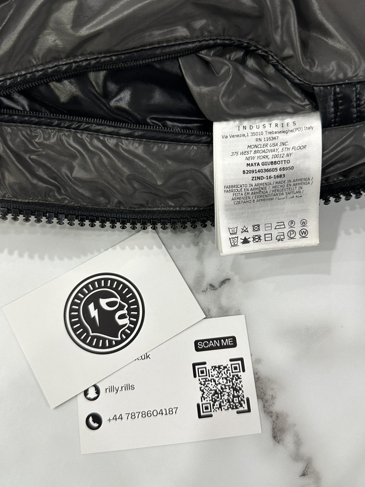 Moncler Black Moncler Maya Jacket Size 5 Size US XL / EU 56 / 4 - 6 Thumbnail