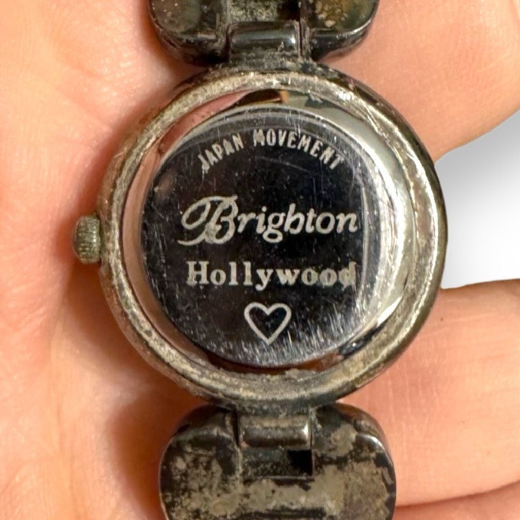Brighton 90s Brighton Sterling Silver Case Leather Band Women’s Watch Size ONE SIZE - 2 Thumbnail