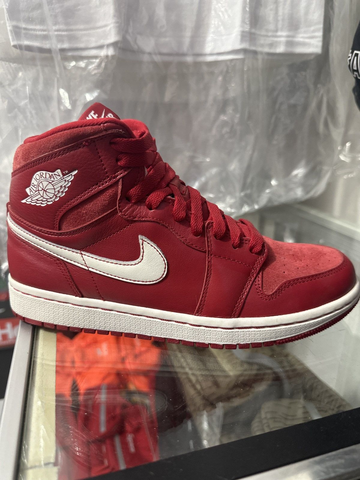 Jordan Retro High “Gym Red Suede” Size New