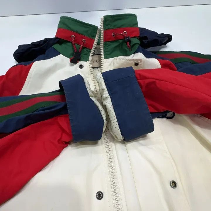 Gucci Gucci Gucci High Neck Color Block Jacket -2506 Size US L / EU 52-54 / 3 - 6 Thumbnail