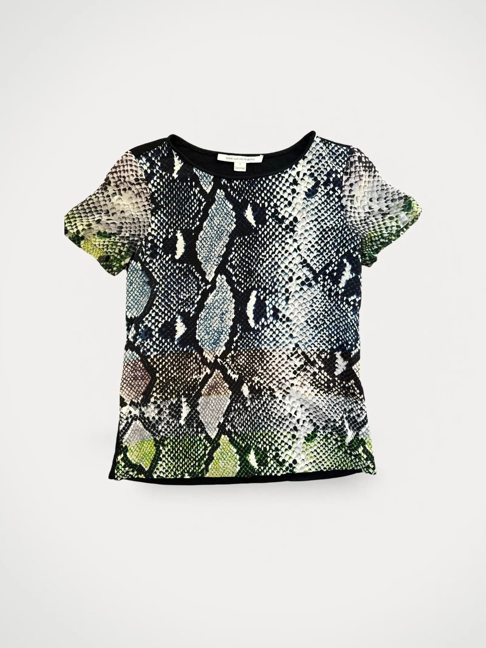 Diane von Furstenberg Diane von Furstenberg Oraanimal Top Size XS / US 0-2 / IT 36-38 - 1 Thumbnail