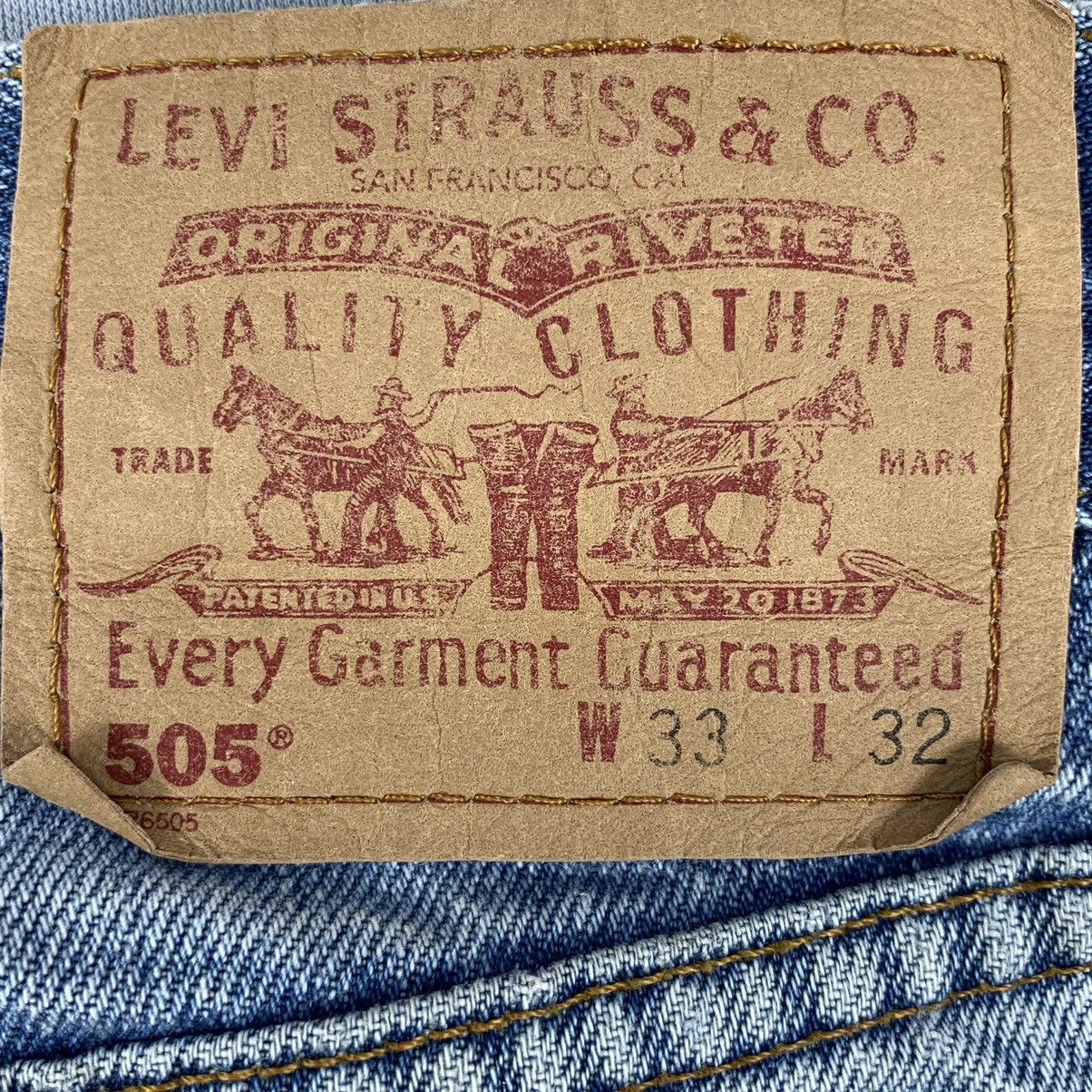 Levi's Vintage Custom Levis 505 Jorts Shorts Denim Jeans W32 Size US 32 / EU 48 - 14 Thumbnail