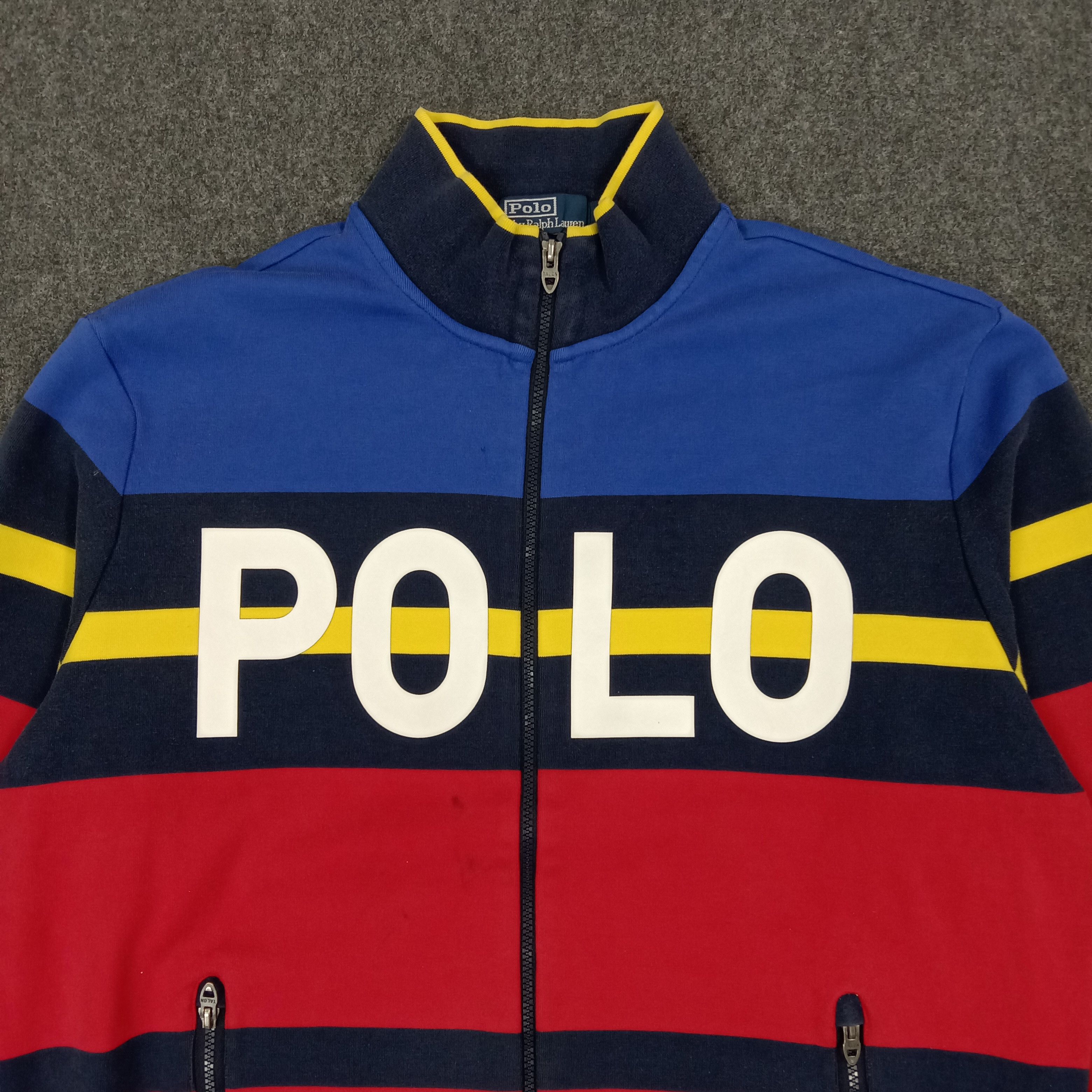 Polo Ralph Lauren Polo by Ralph Lauren American Retro Sweater Jacket C269N3 Size US XL / EU 56 / 4 - 2 Thumbnail